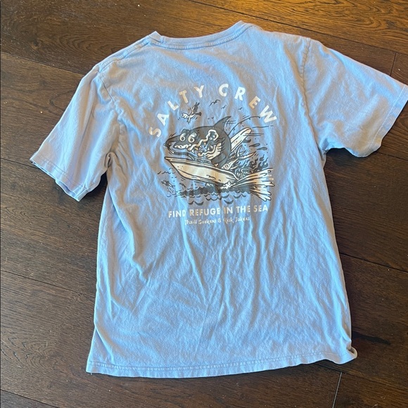 Salty Crew Light Blue Kids Tee - Picture 2 of 3